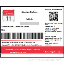 Chemical Composite Nb2C less layer dispersion